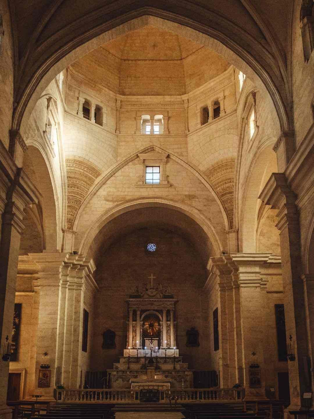 Interno della Chiesa di Santa Caterina a Sassari