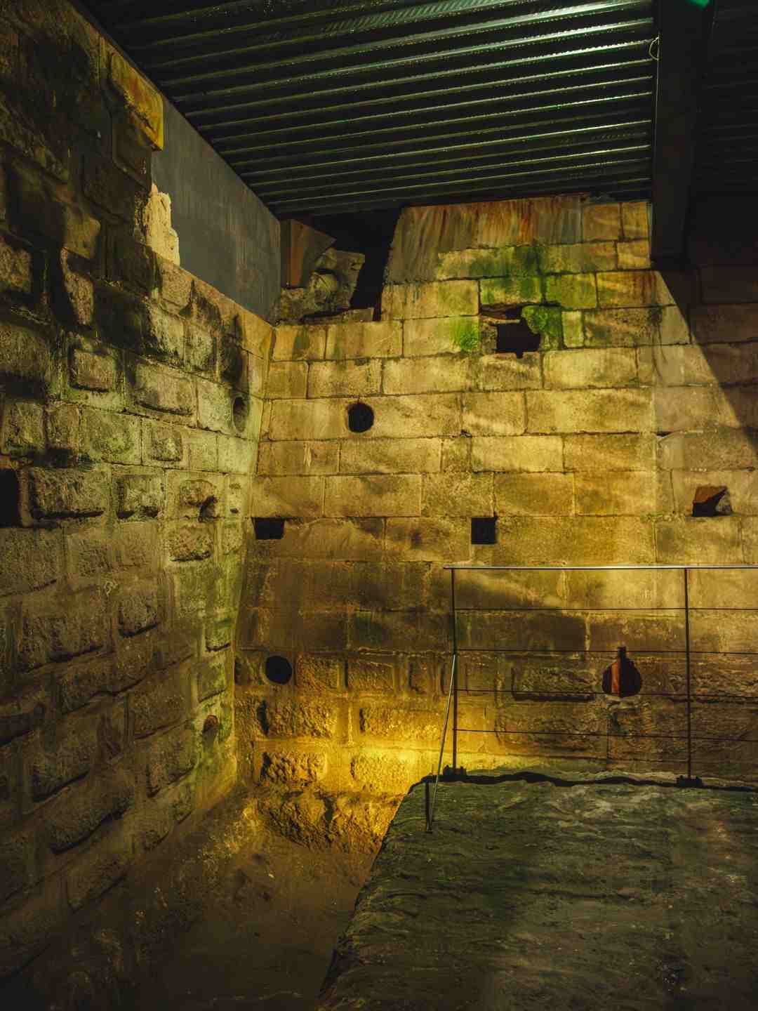 Interno del barbacane a Sassari
